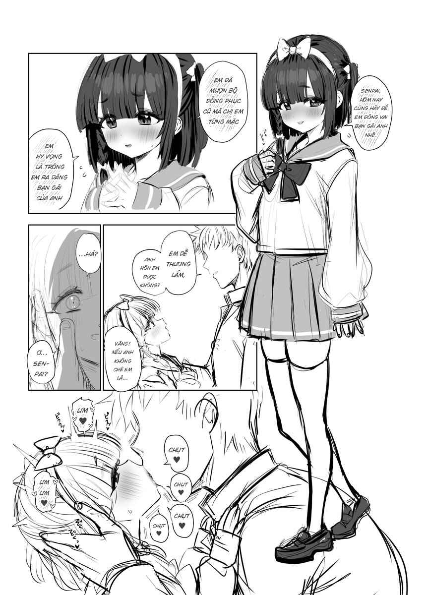 A Story About a Junior Who Really Likes Their Senpai Chapter Extra - Page 2