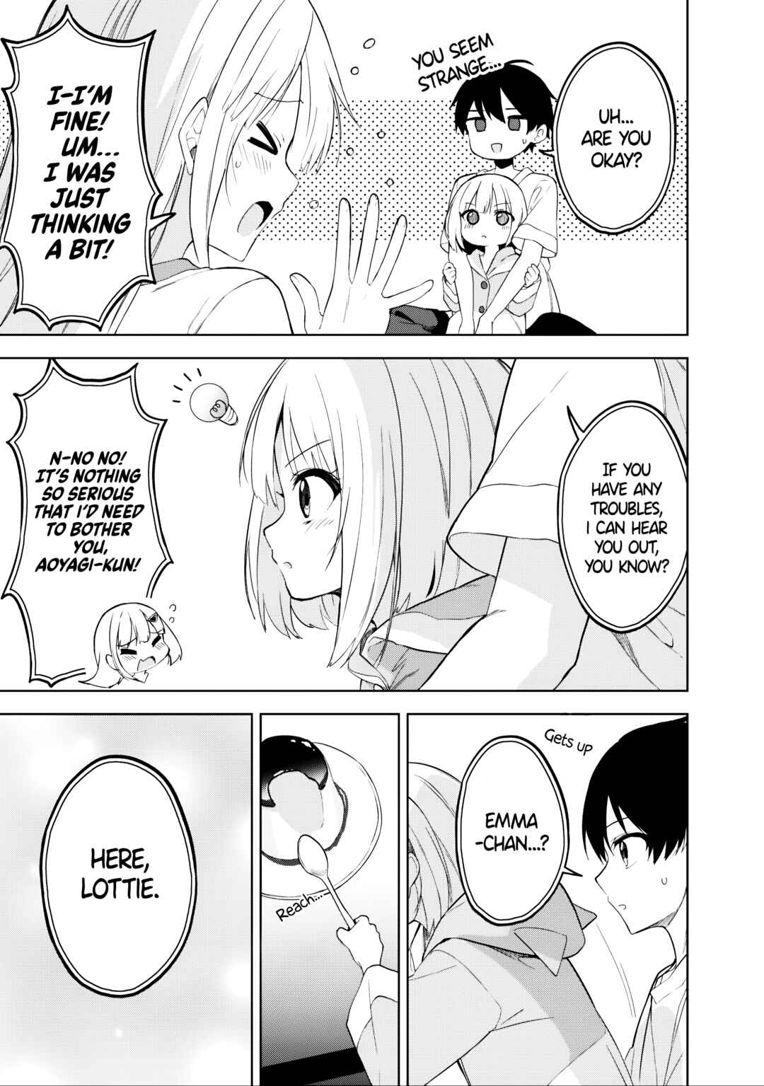 Maigo ni Natteita Youjo wo Tasuketara, Otonari ni Sumu Bishoujo Ryuugakusei ga Ie ni Asobi ni Kuru you ni Natta Ken ni Tsuite Chapter 20 - Page 15