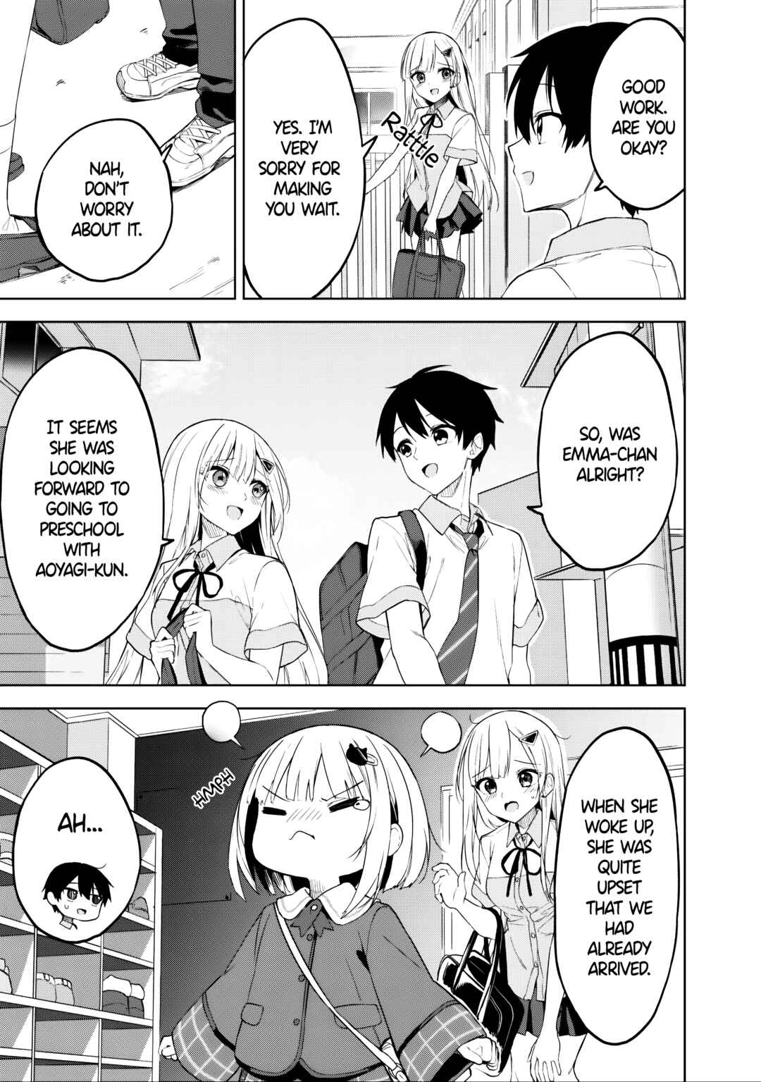 Maigo ni Natteita Youjo wo Tasuketara, Otonari ni Sumu Bishoujo Ryuugakusei ga Ie ni Asobi ni Kuru you ni Natta Ken ni Tsuite Chapter 20 - Page 9