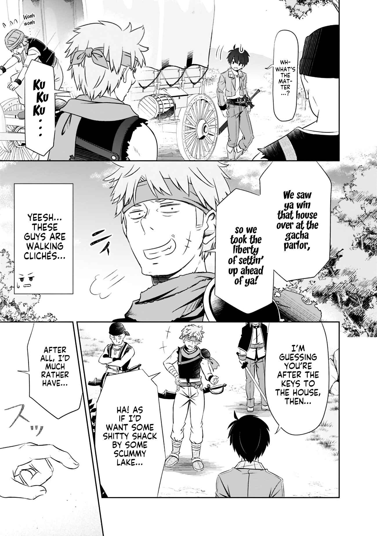 Attouteki Gacha un de Isekai wo Nariagaru! Chapter 7 - Page 5