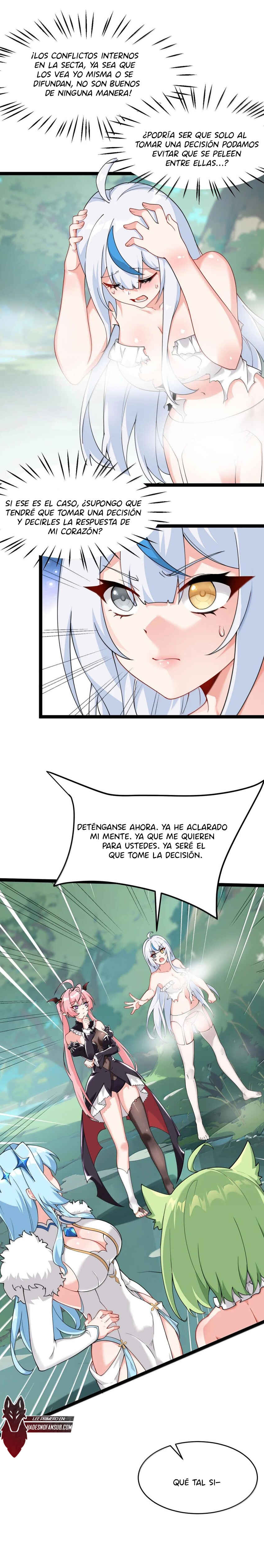 Tiānshēng Mèigǔ De Wǒ Bèi Bìng Jiāo Tú Er Dīng Shàngle Chapter 33 - Page 12