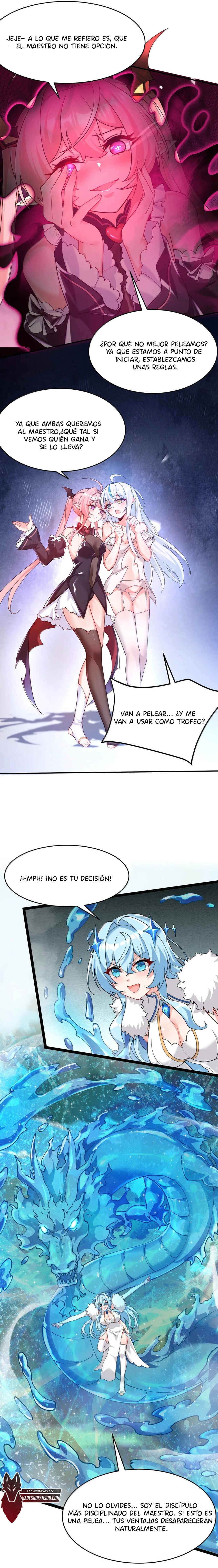 Tiānshēng Mèigǔ De Wǒ Bèi Bìng Jiāo Tú Er Dīng Shàngle Chapter 33 - Page 9