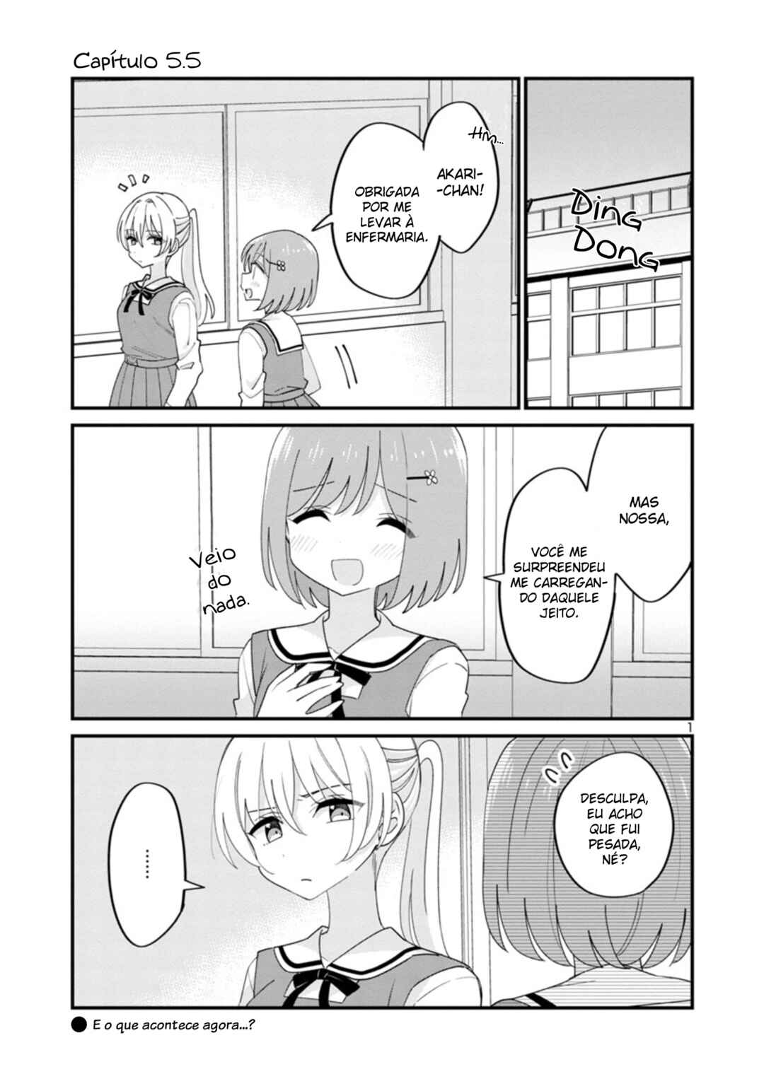 Why is My Crush so Hard on Me? Chapter 5.5 - Page 1