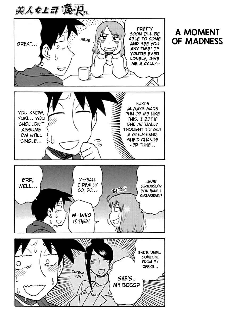 Bijin Onna Joushi Takizawa-san Chapter 40 - Page 4