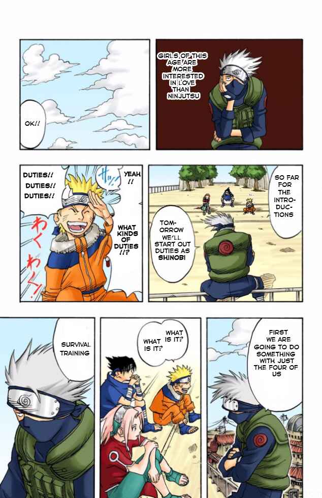 Naruto (Official Colored) Chapter 4 - Page 11