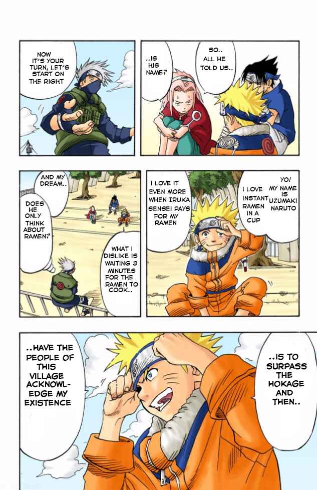 Naruto (Official Colored) Chapter 4 - Page 8
