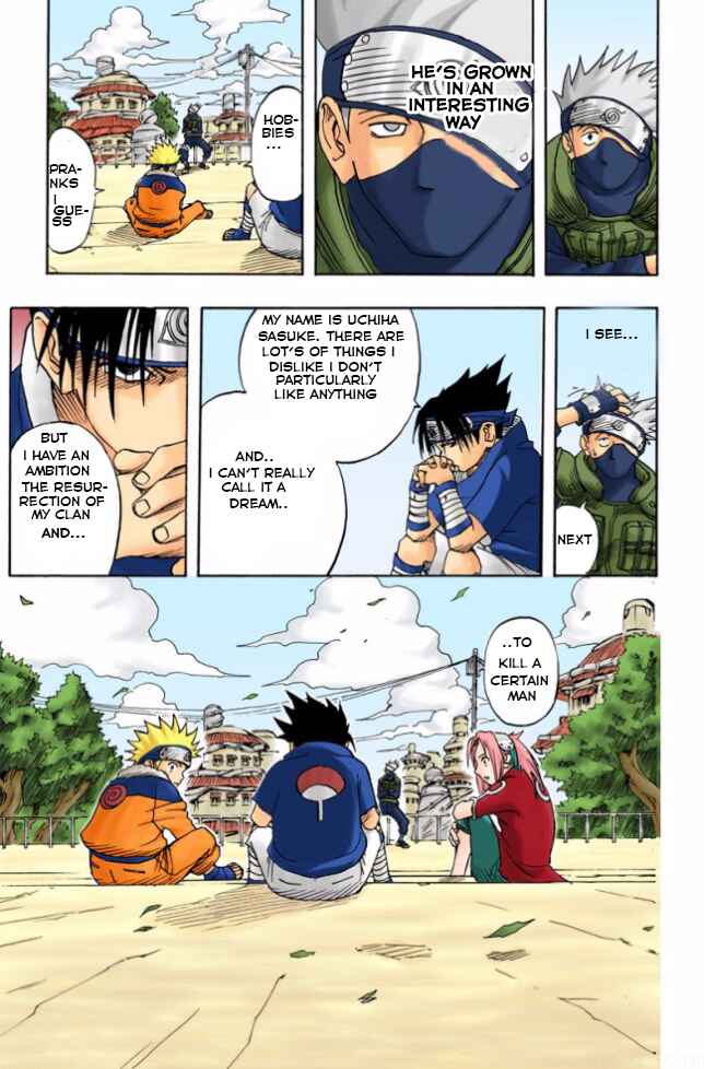 Naruto (Official Colored) Chapter 4 - Page 9