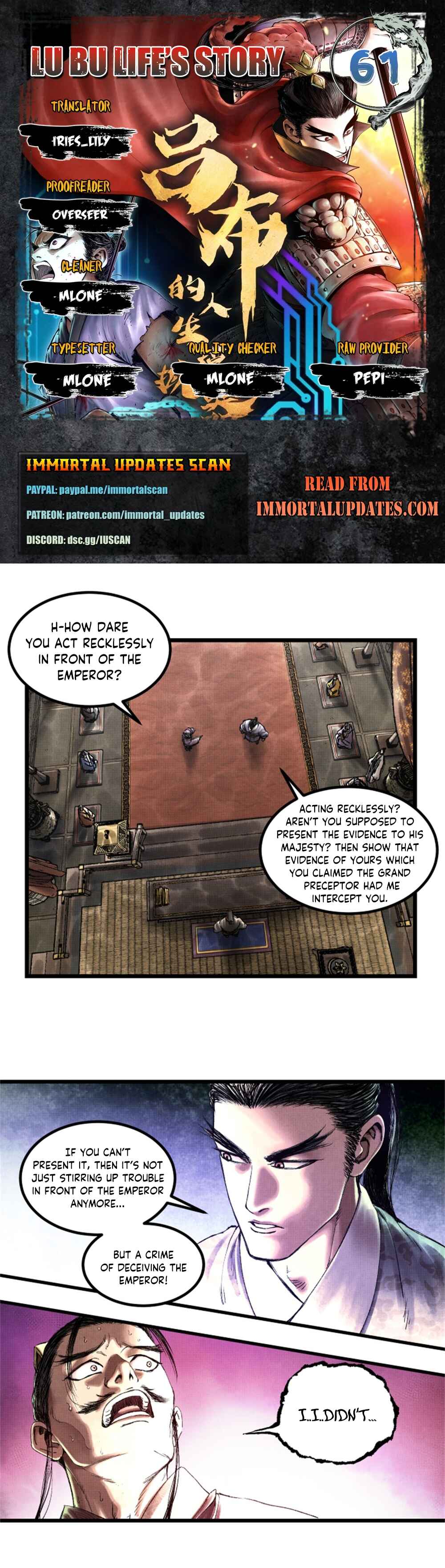 Lu Bu's Life Simulator Chapter 61 - Page 1