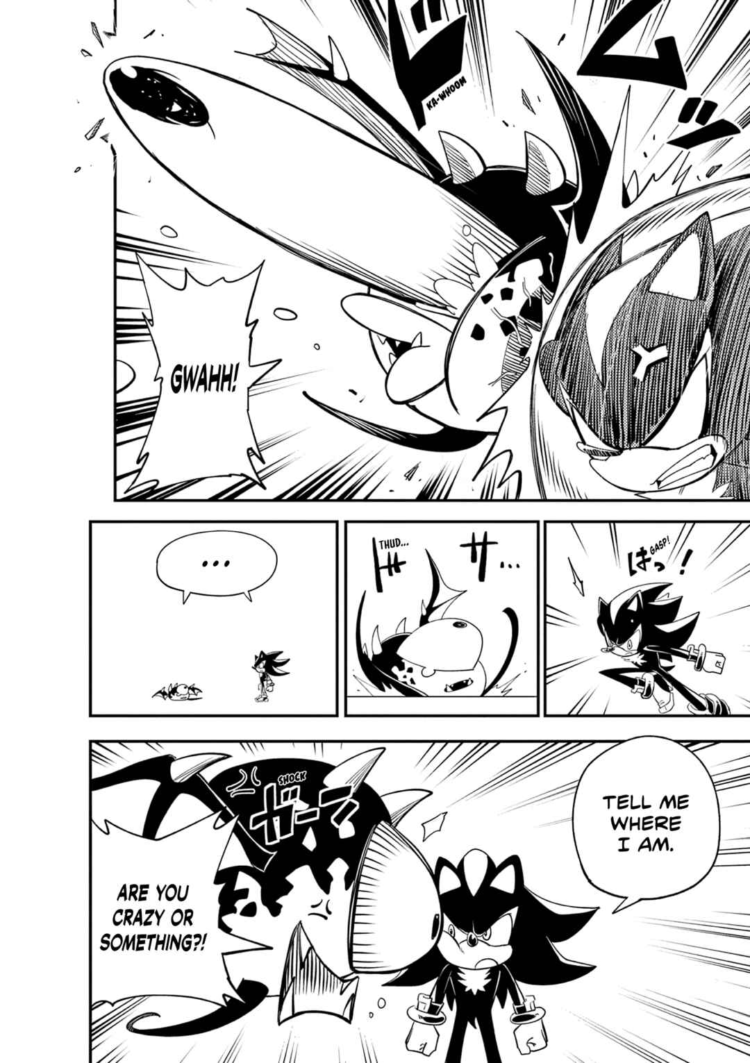 The Jet Black Hedgehog: Shadow the Hedgehog Chapter 2 - Page 16
