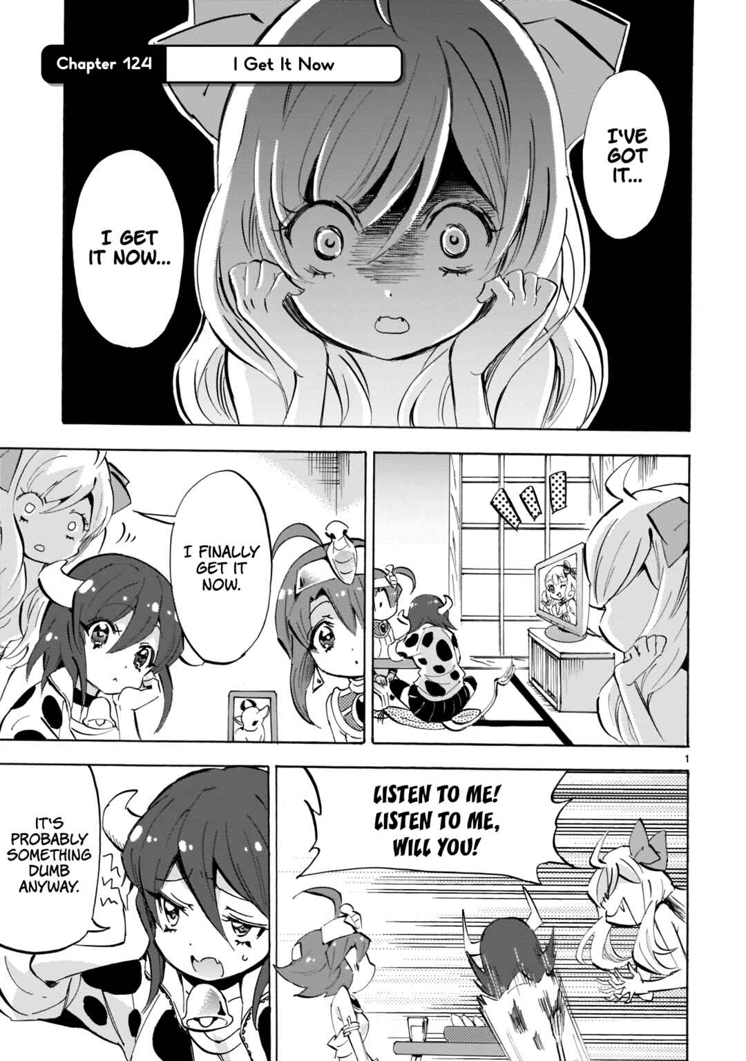 Jashin-chan Dropkick Chapter 124 - Page 1