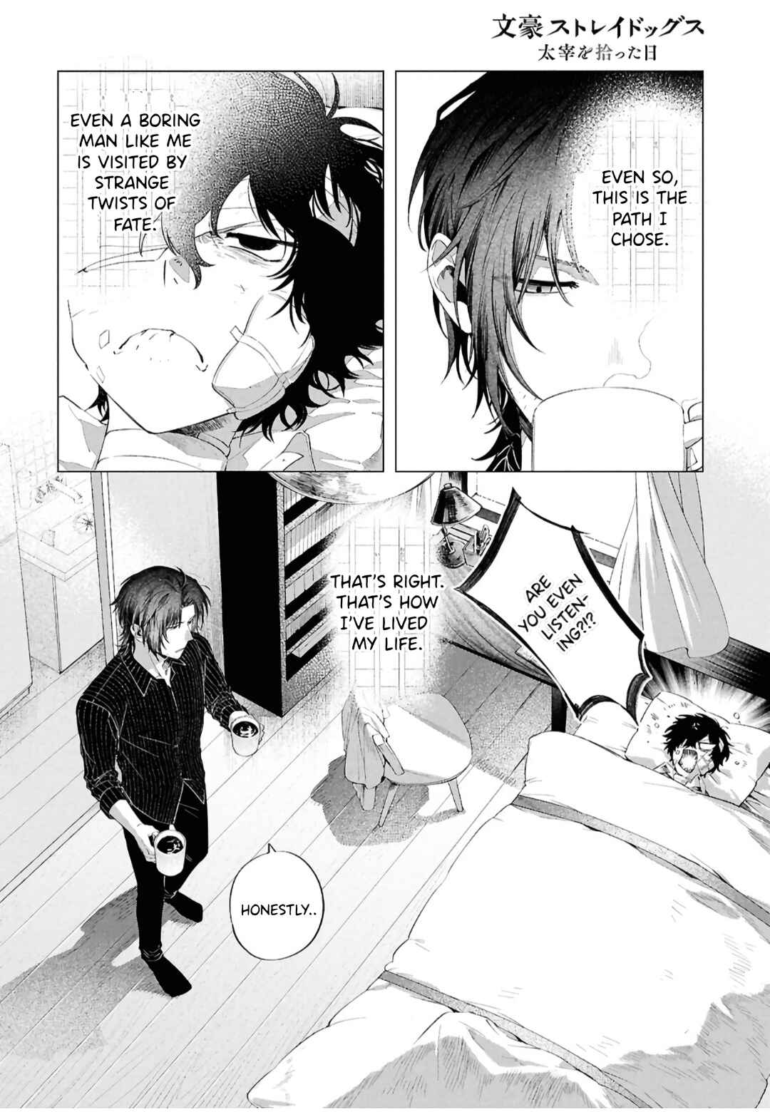 Bungou Stray Dogs: Dazai wo Hirotta Hi Chapter 1 - Page 34