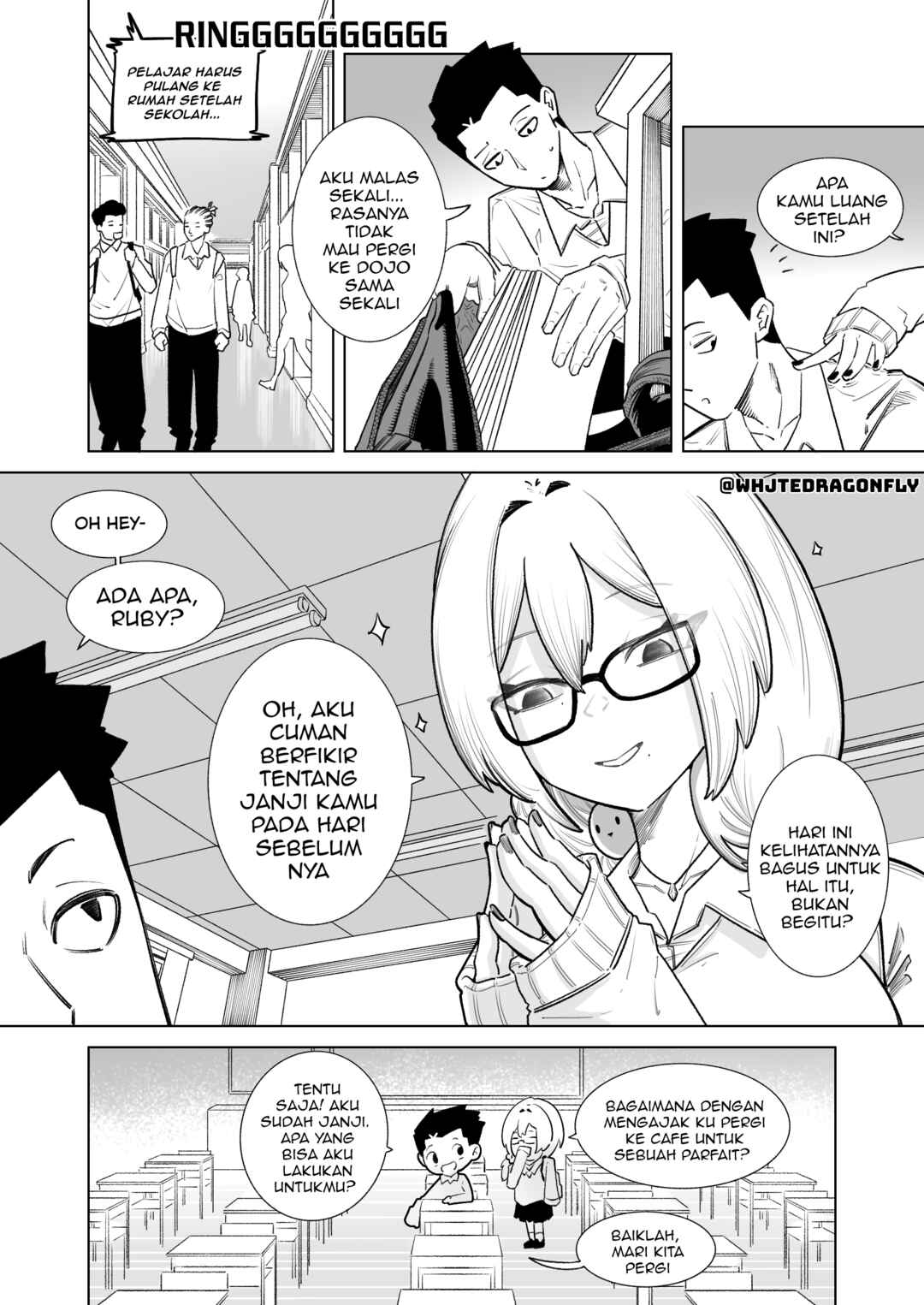 Azure Wants to Turn Me into the Ideal BF Chapter 8 - Page 1