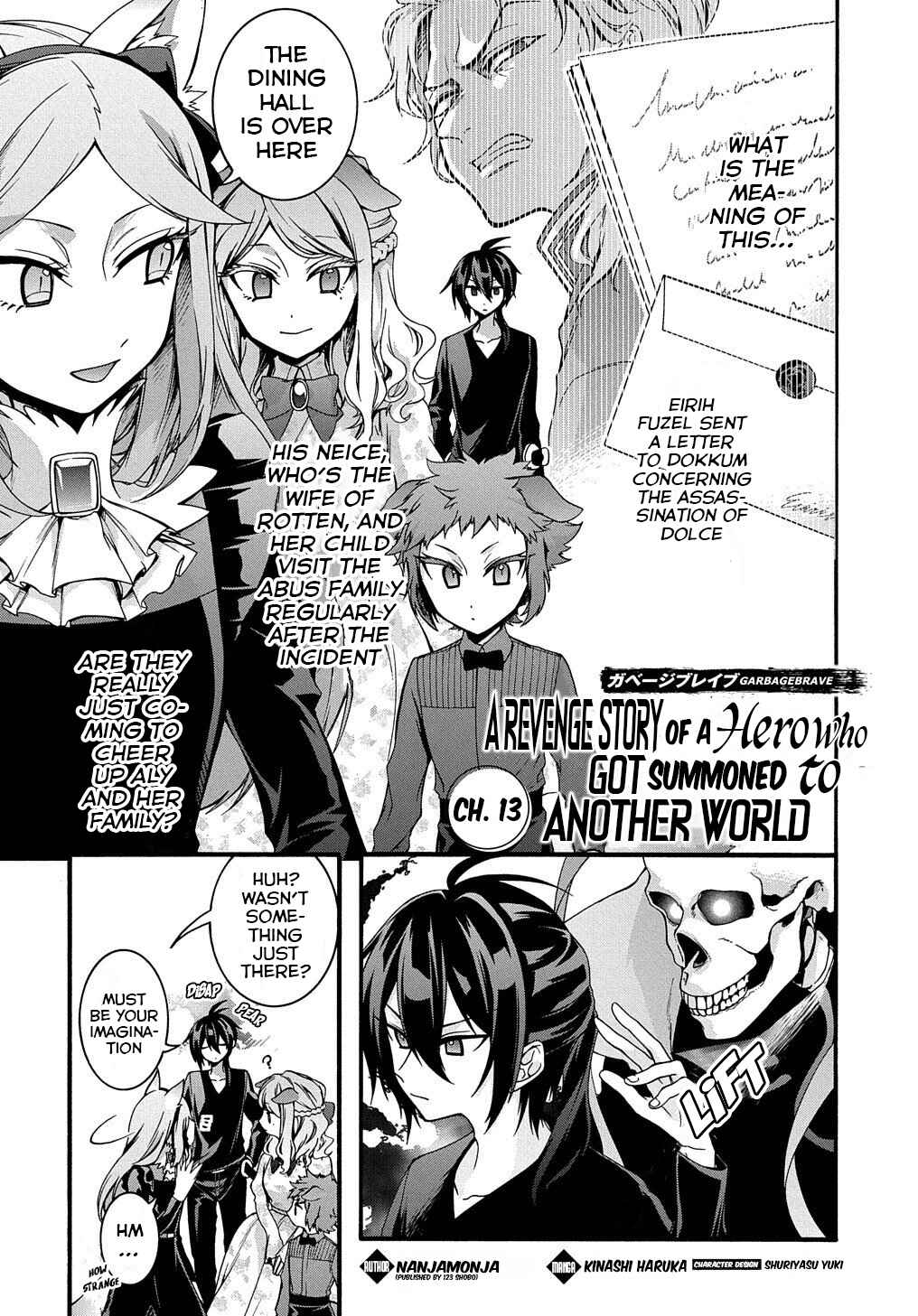 Garbage Brave: Isekai ni Shoukan Sare Suterareta Yuusha no Fukushuu Monogatari Chapter 13 - Page 2