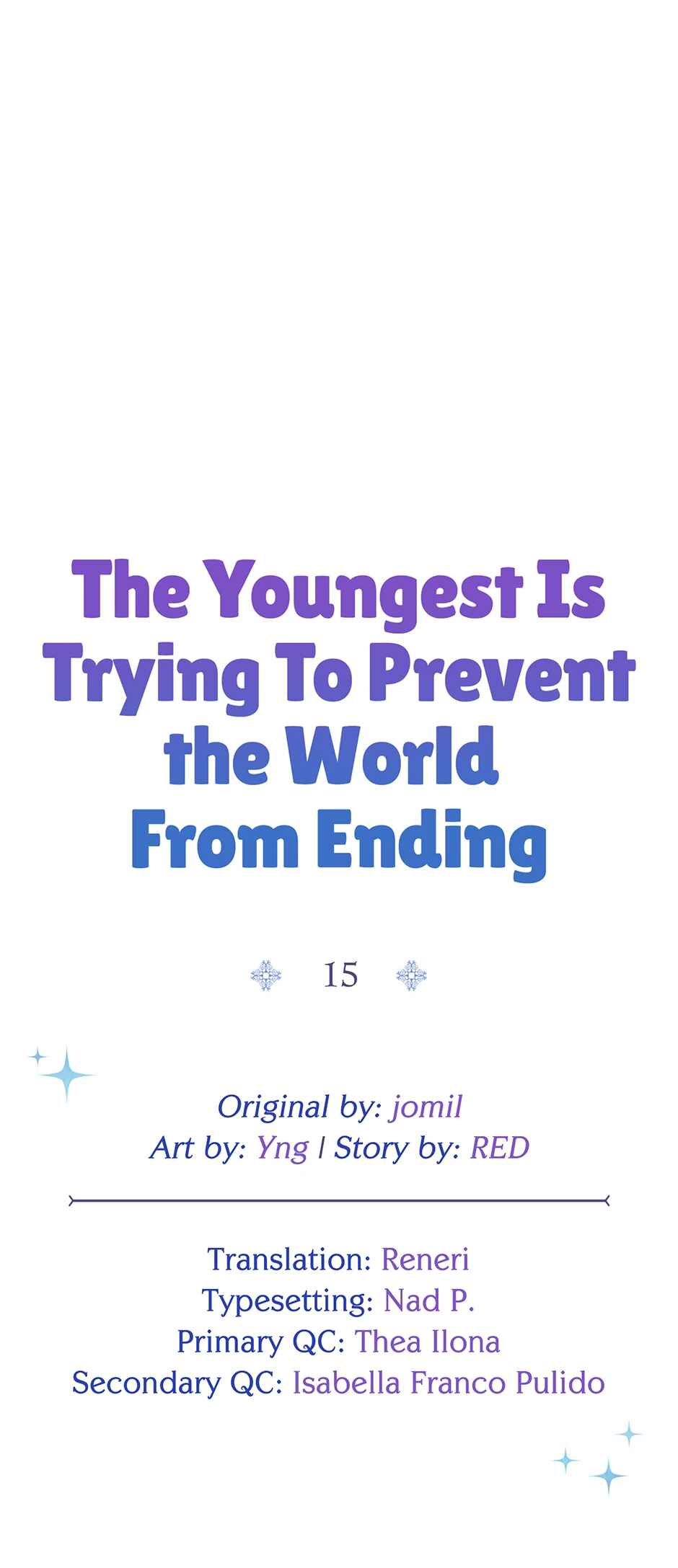 The Youngest Is Trying to Prevent the World From Ending Chapter 15 - Page 13