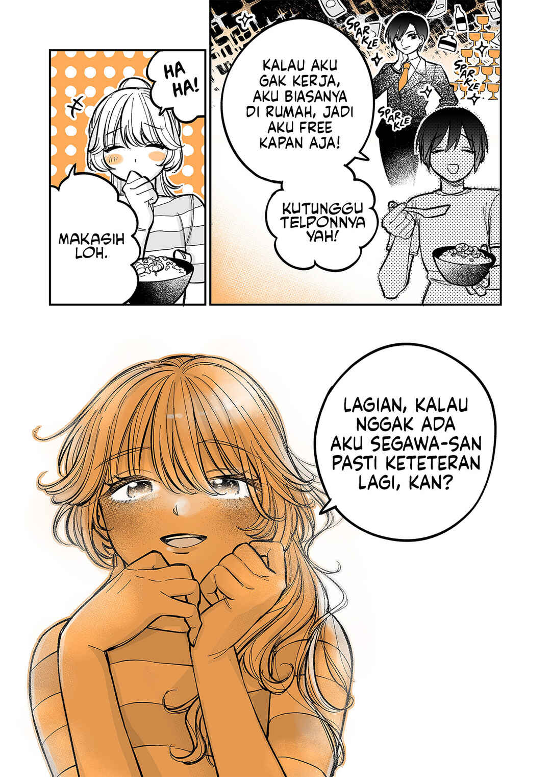 Genkai OL to Joshi Daisei ga 〇〇 Suru Hanashi Chapter 3.3 - Page 5
