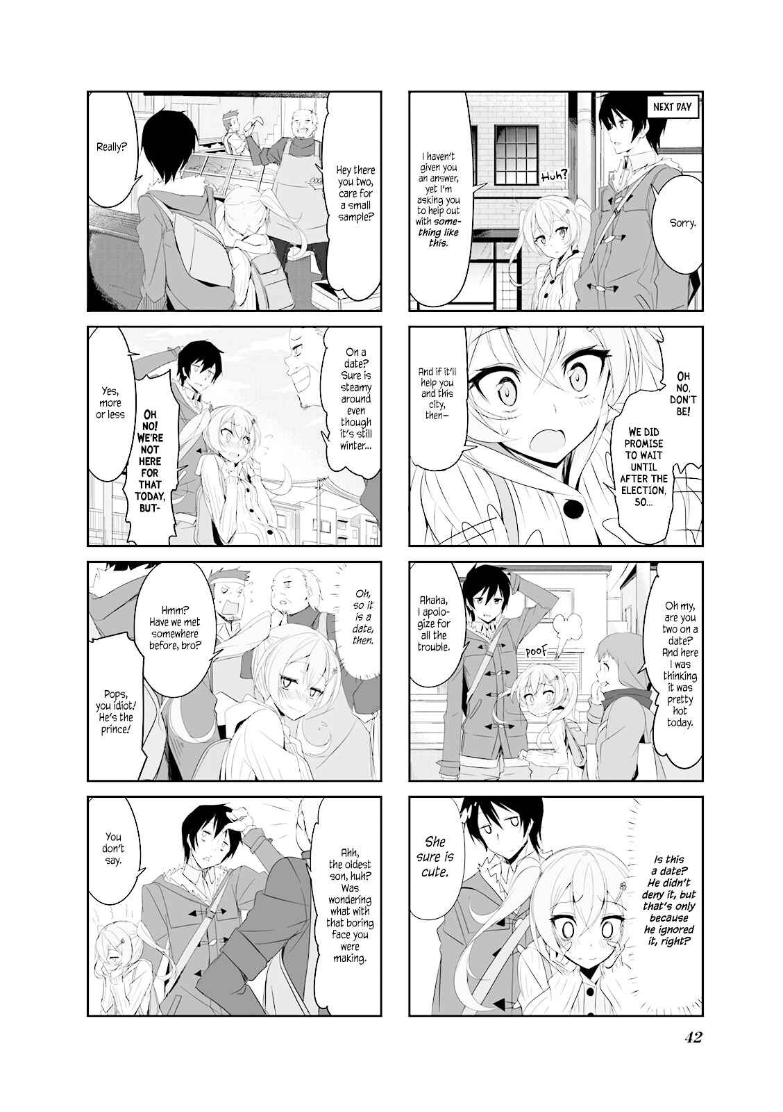 Joukamachi no Dandelion Chapter 26 - Page 2