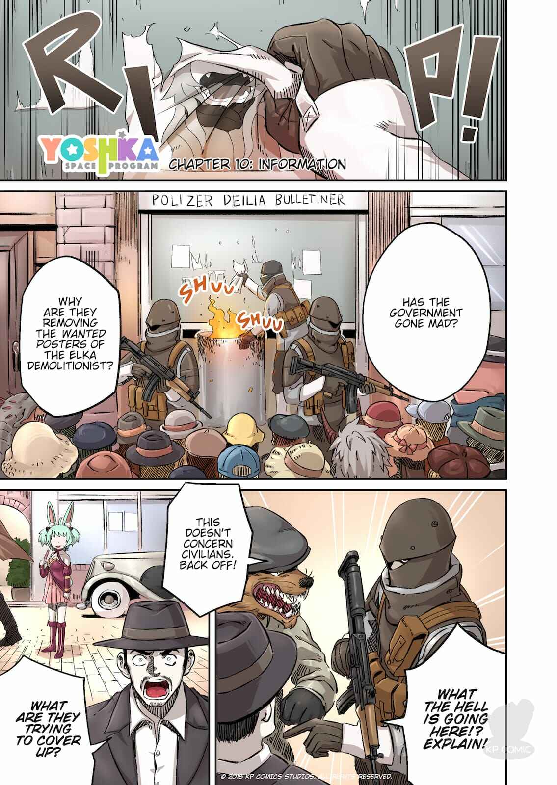 Yoshka Space Program Chapter 10 - Page 1