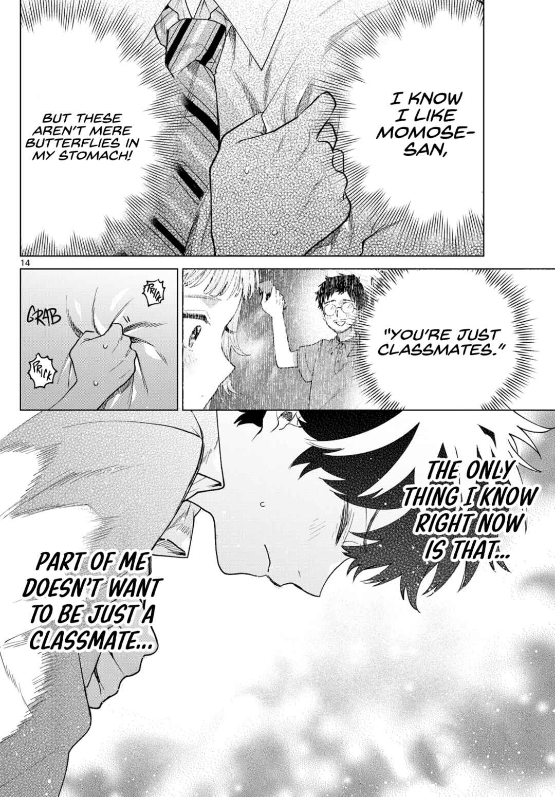 Momose Akira no Hatsukoi Hatan-chuu. Chapter 36 - Page 14