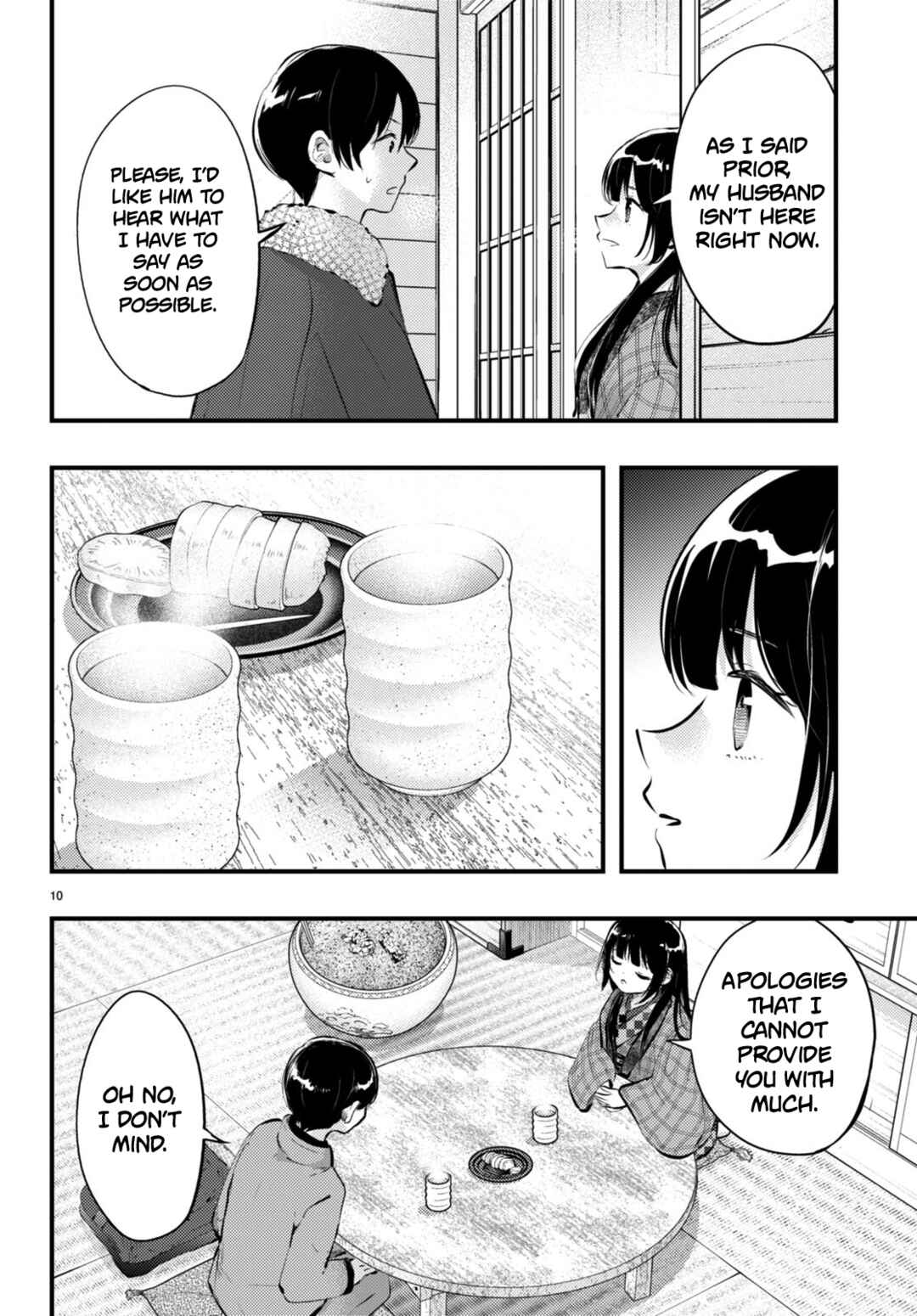 Tsuma no Kigen de Tenkou ga Kawaru Hanashi Chapter 14 - Page 10
