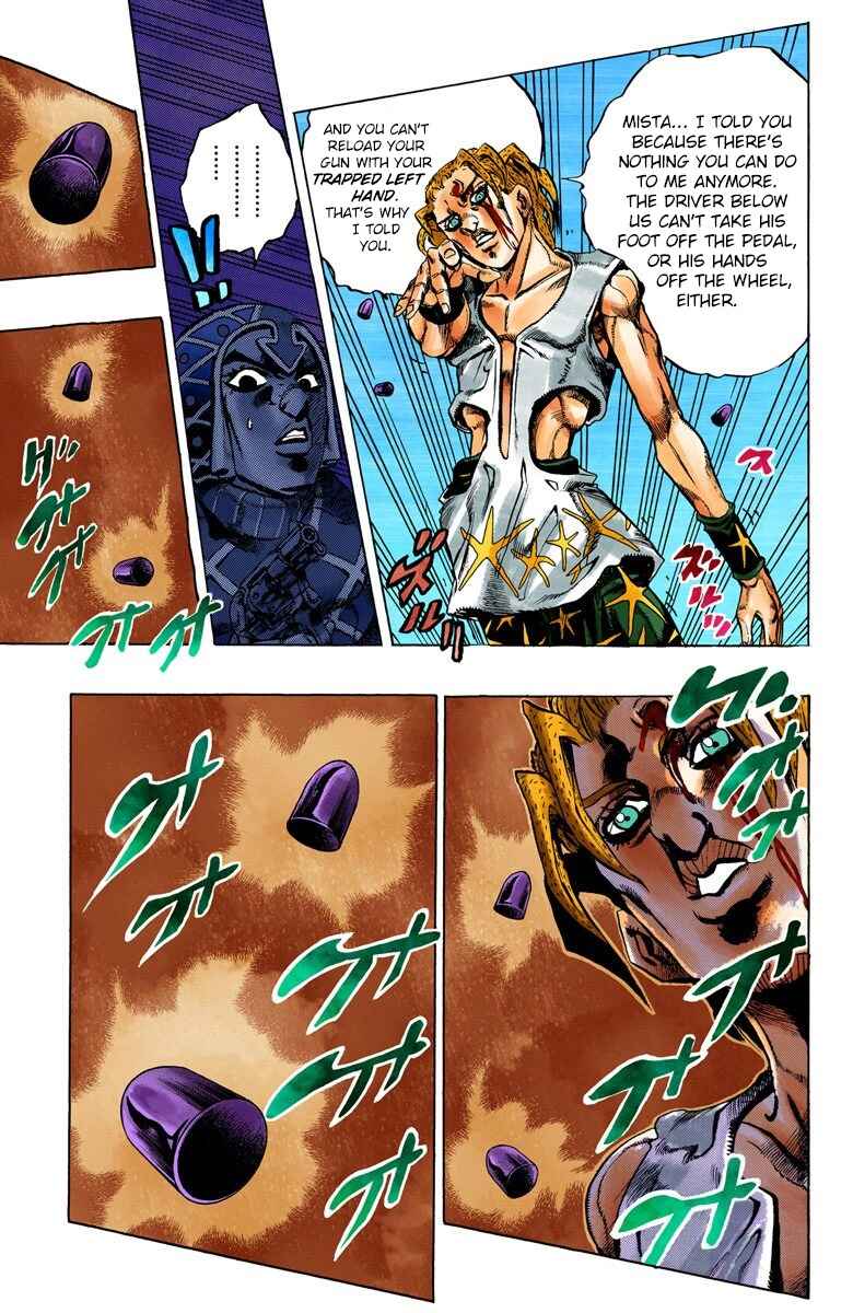 JoJo no Kimyou na Bouken: Part 5 - Ougon no Kaze Color-ban Chapter 26 - Page 10