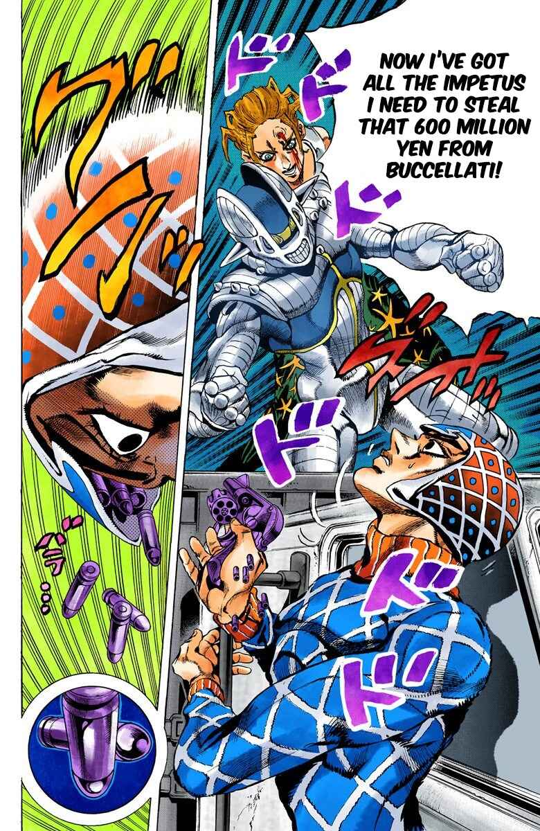 JoJo no Kimyou na Bouken: Part 5 - Ougon no Kaze Color-ban Chapter 26 - Page 13