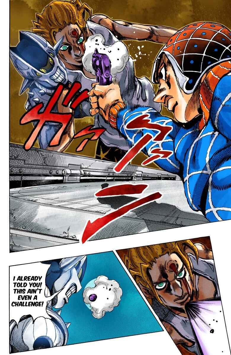 JoJo no Kimyou na Bouken: Part 5 - Ougon no Kaze Color-ban Chapter 26 - Page 15