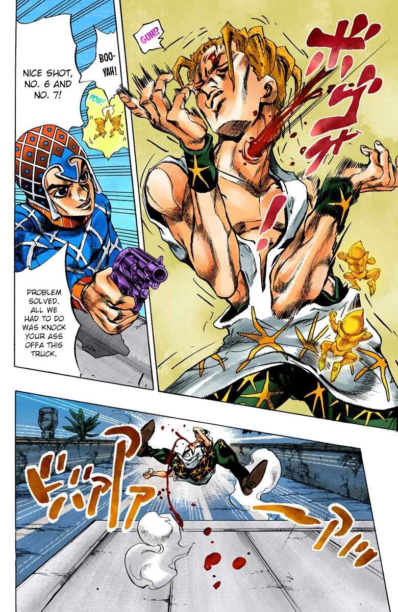 JoJo no Kimyou na Bouken: Part 5 - Ougon no Kaze Color-ban Chapter 26 - Page 19