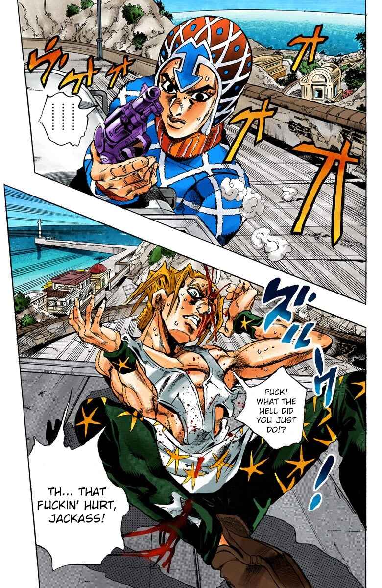 JoJo no Kimyou na Bouken: Part 5 - Ougon no Kaze Color-ban Chapter 26 - Page 2
