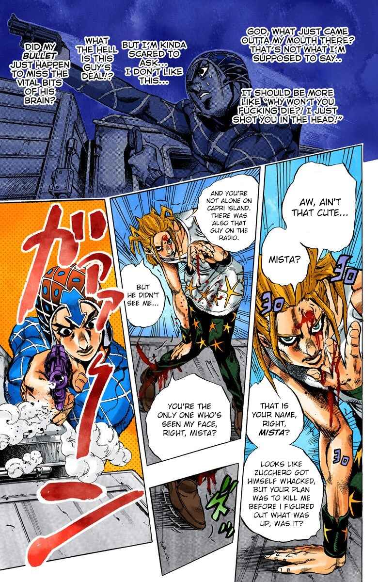 JoJo no Kimyou na Bouken: Part 5 - Ougon no Kaze Color-ban Chapter 26 - Page 4