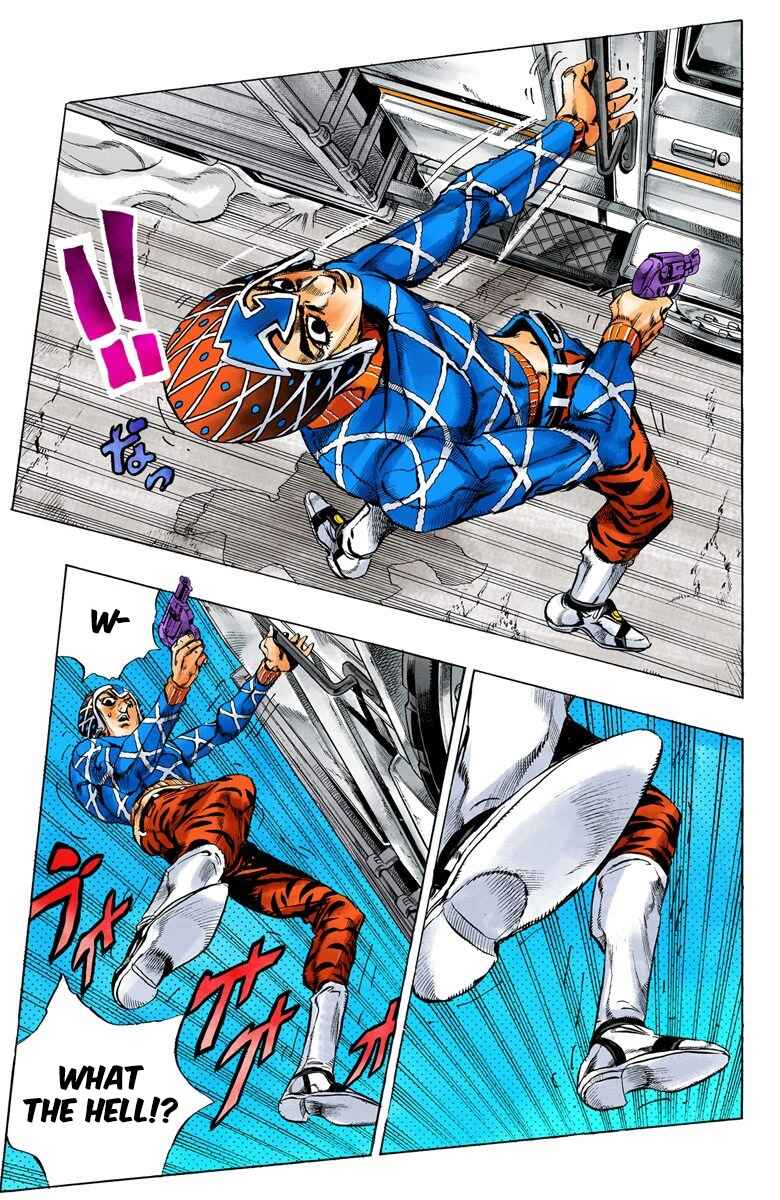 JoJo no Kimyou na Bouken: Part 5 - Ougon no Kaze Color-ban Chapter 26 - Page 8