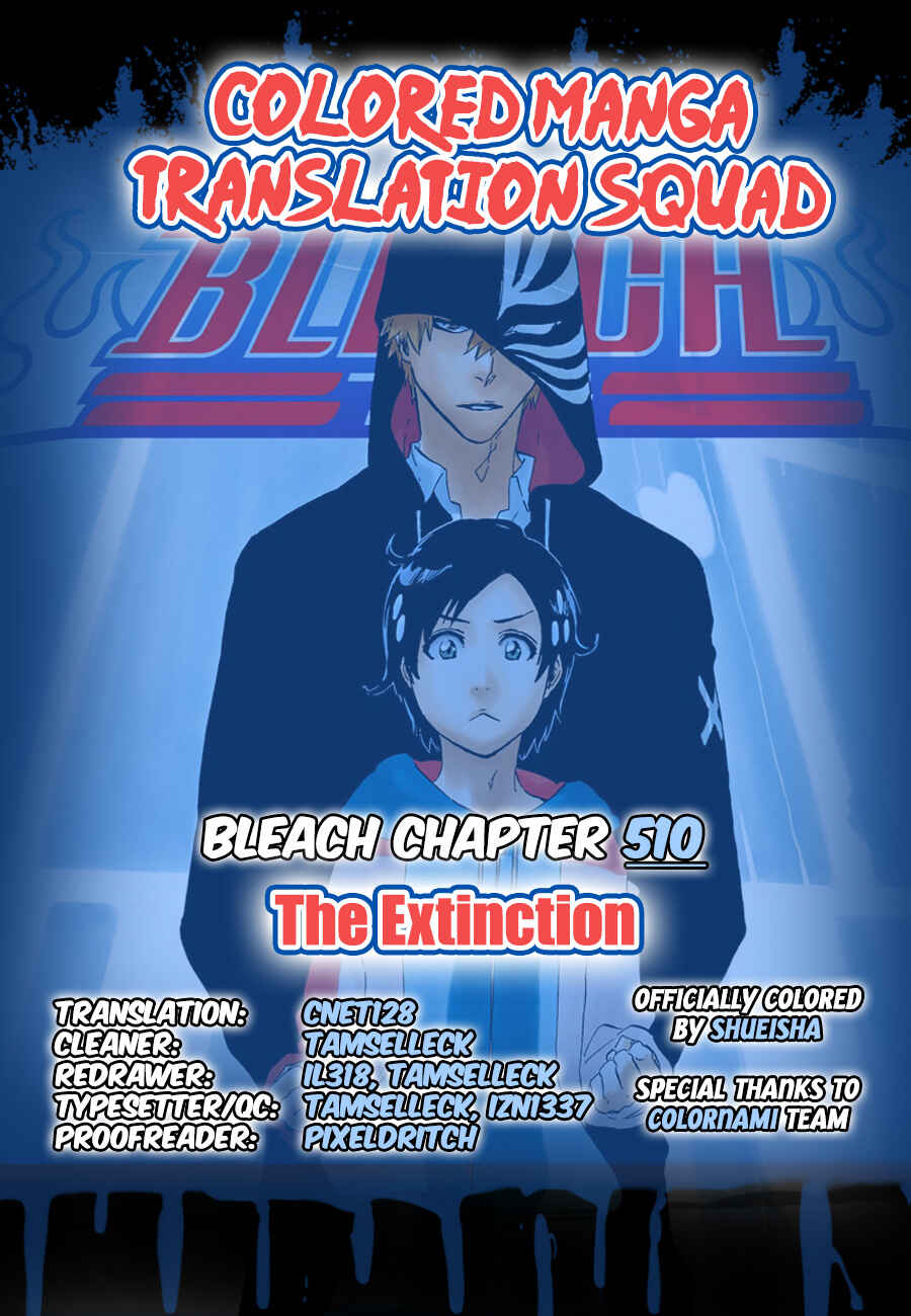 Bleach (Official Colored) Chapter 510 - Page 1