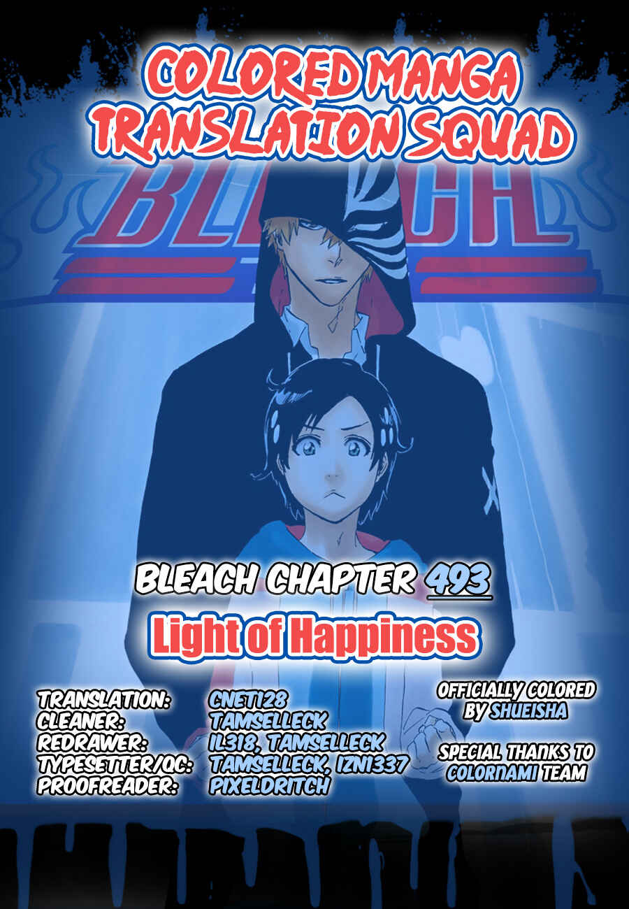 Bleach (Official Colored) Chapter 493 - Page 1