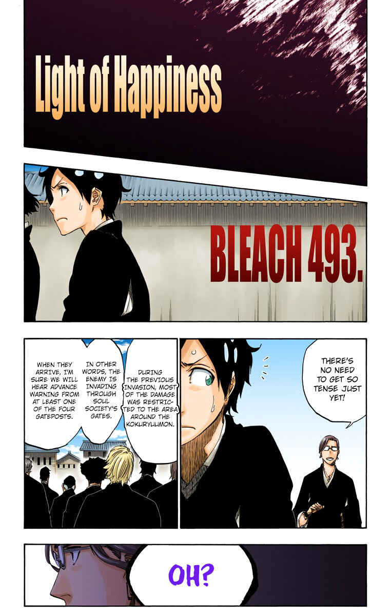 Bleach (Official Colored) Chapter 493 - Page 17