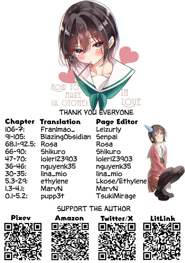 Koisuru (Otome) no Tsukurikata Chapter 99.5 - Page 7