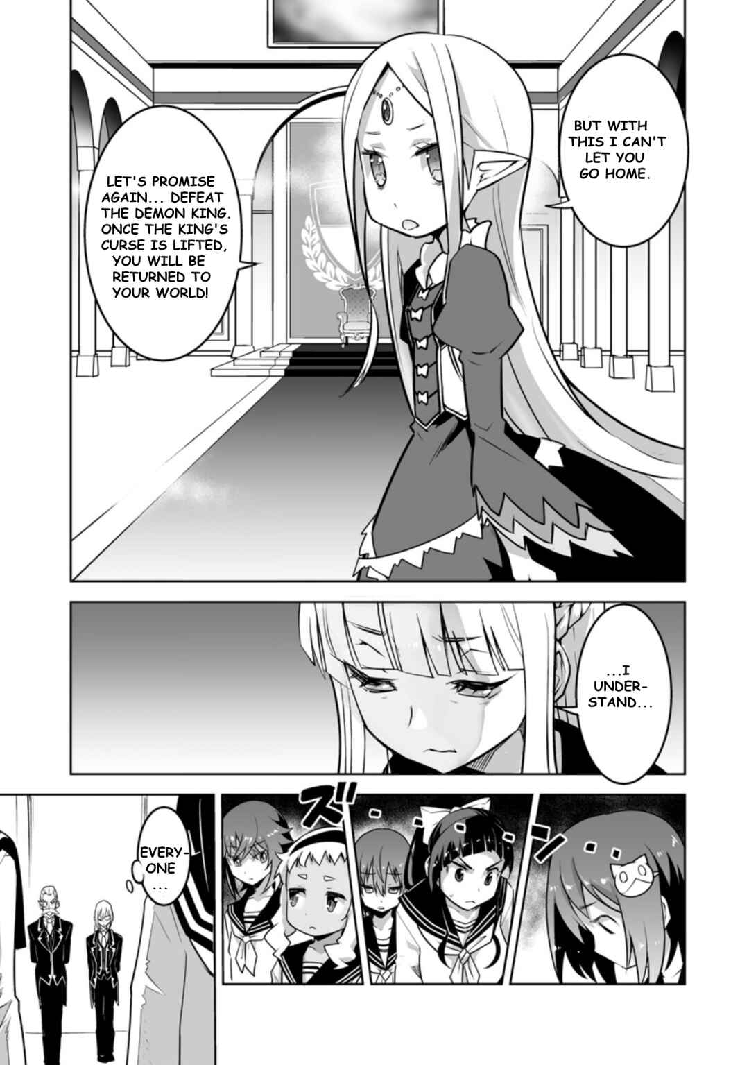 Class Ten'i de Ore dake Haburareta node, Doukyuusei Harem Tsukuru koto ni shita Chapter 21.3 - Page 9
