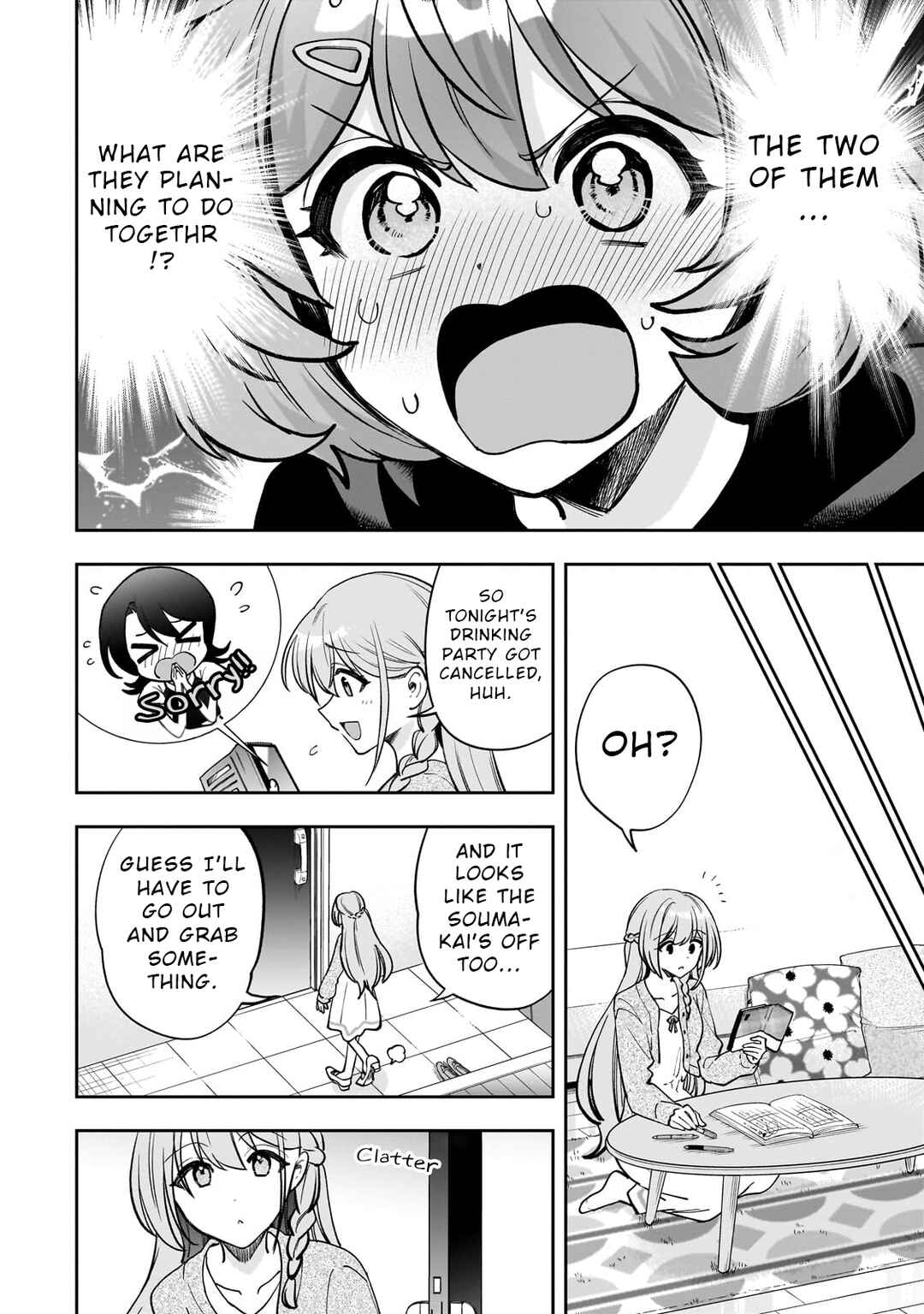 Net no "Oshi" to Real no "Oshi" ga Tonari ni Hikkoshite Kita Chapter 15 - Page 28