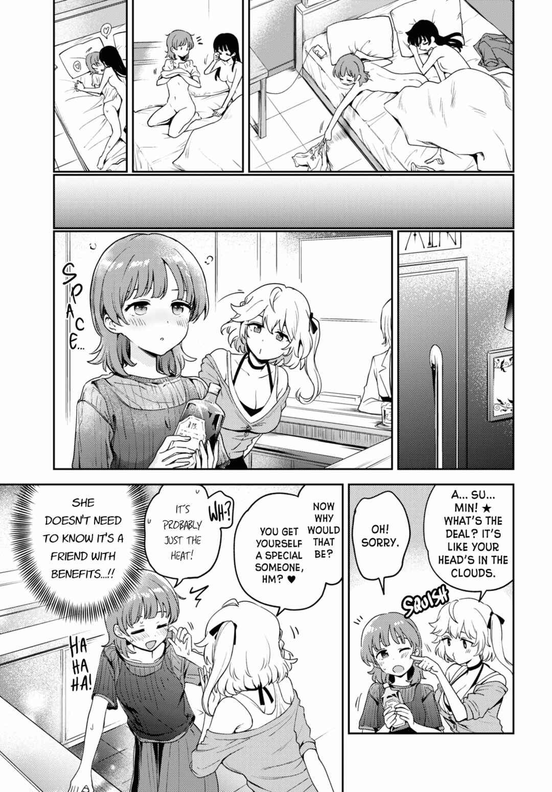 Asumi-chan wa Les Fuuzoku ni Kyoumi ga Arimasu! Chapter 21 - Page 17