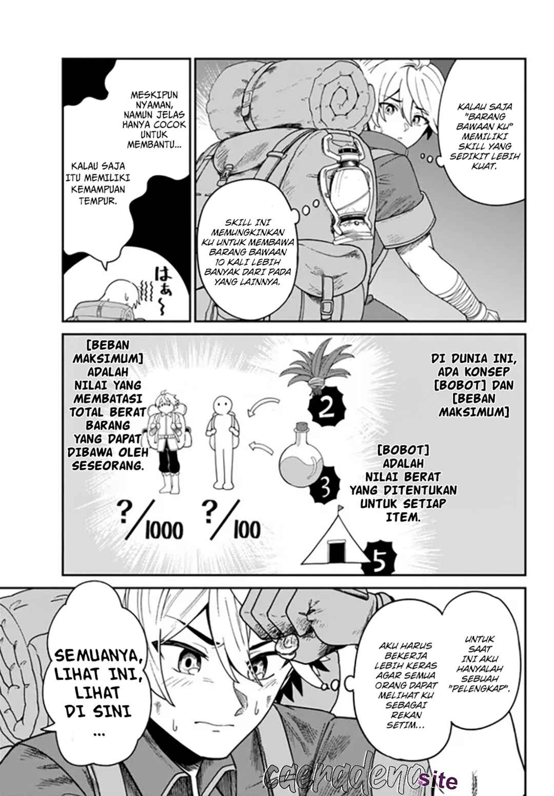 Nimotsu Mochi no Noukin Musou Chapter 1 - Page 12