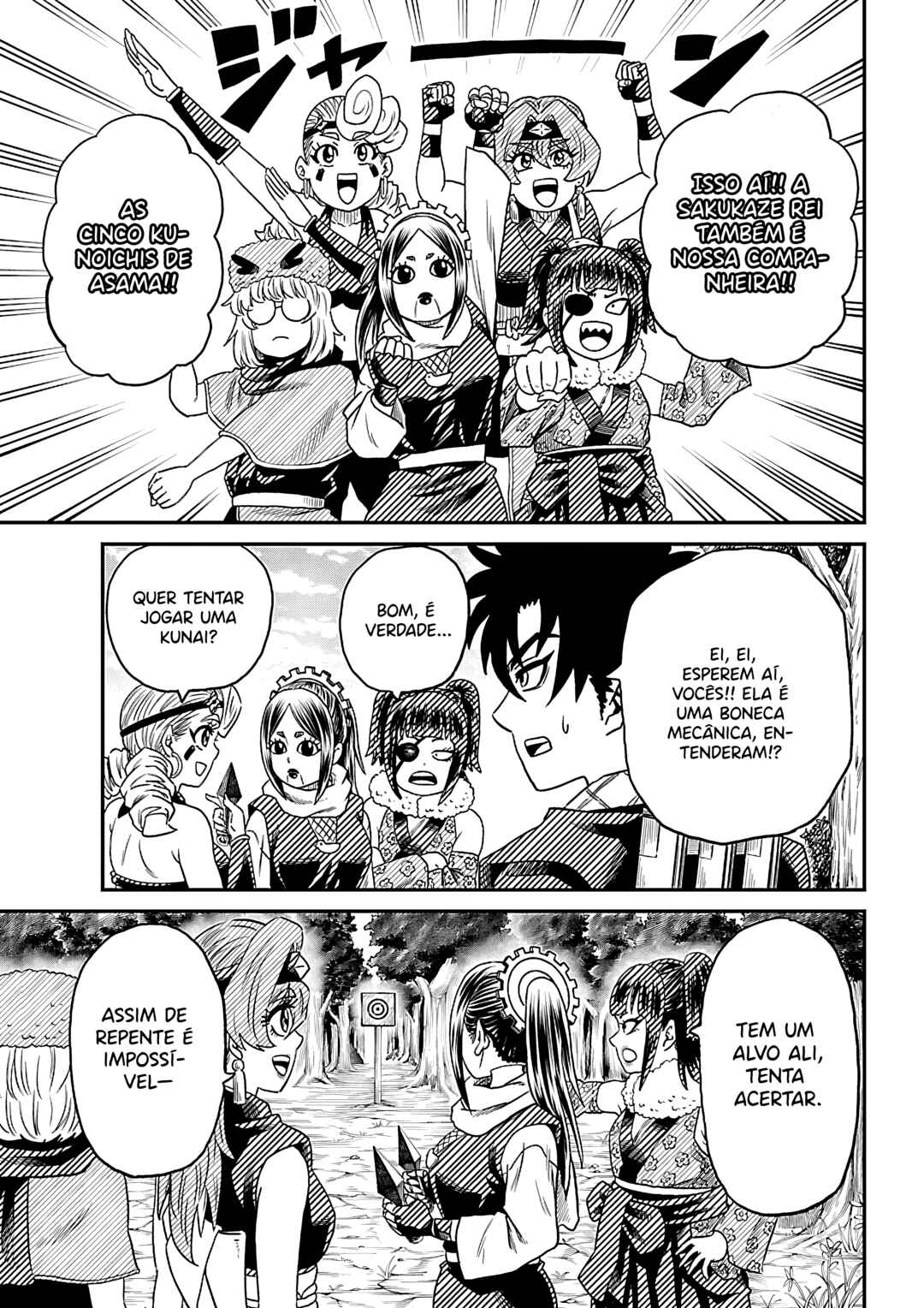 Hanzou to Juusan-nin no Kunoichi-tachi Chapter 17 - Page 18
