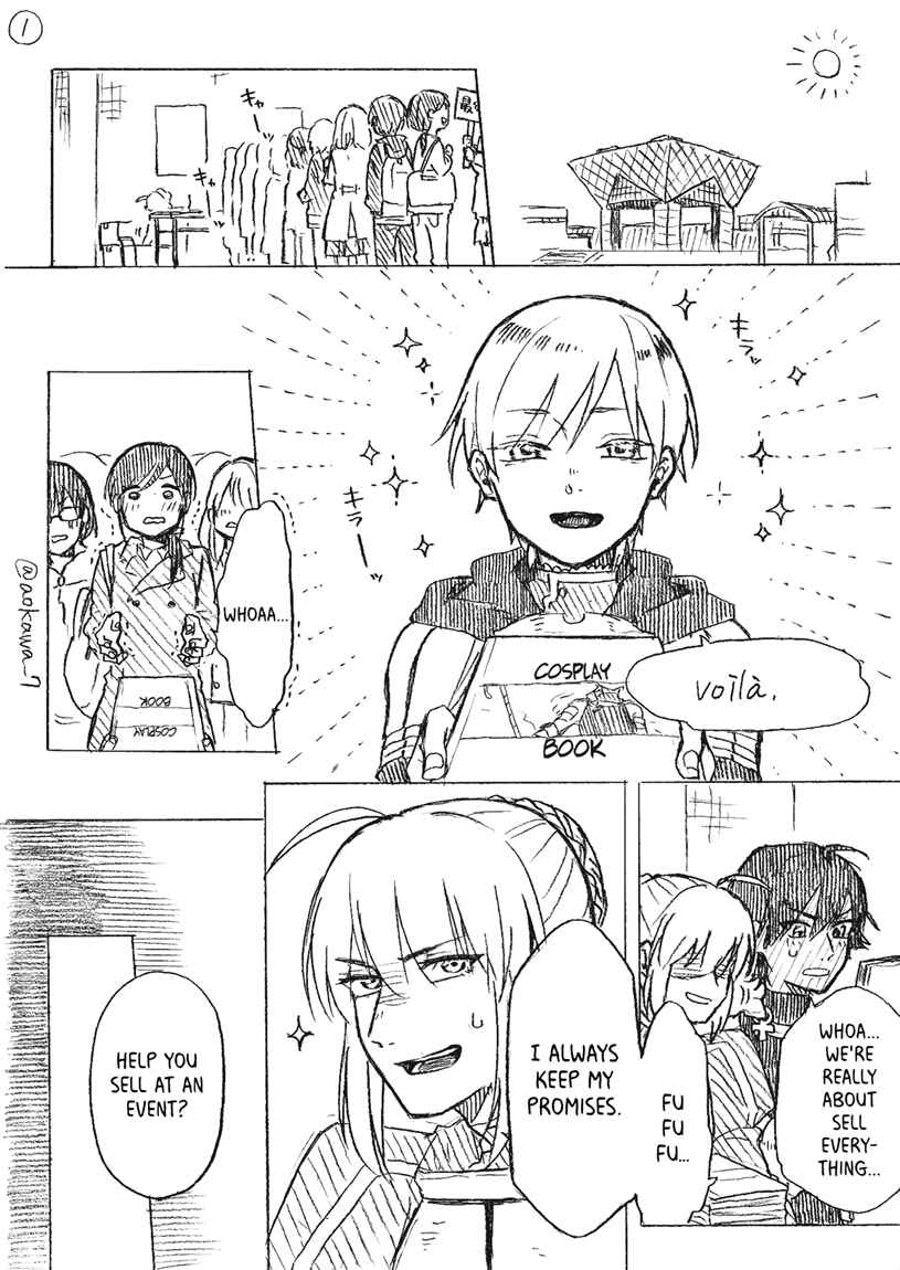Josou Cosplayer ni Otouto ga Dekiru Manga Chapter 4.1 - Page 2