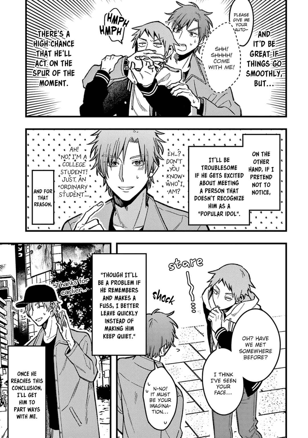 Zettai BL ni Naru Sekai vs. Zettai BL ni Naritakunai Otoko Chapter 49 - Page 4