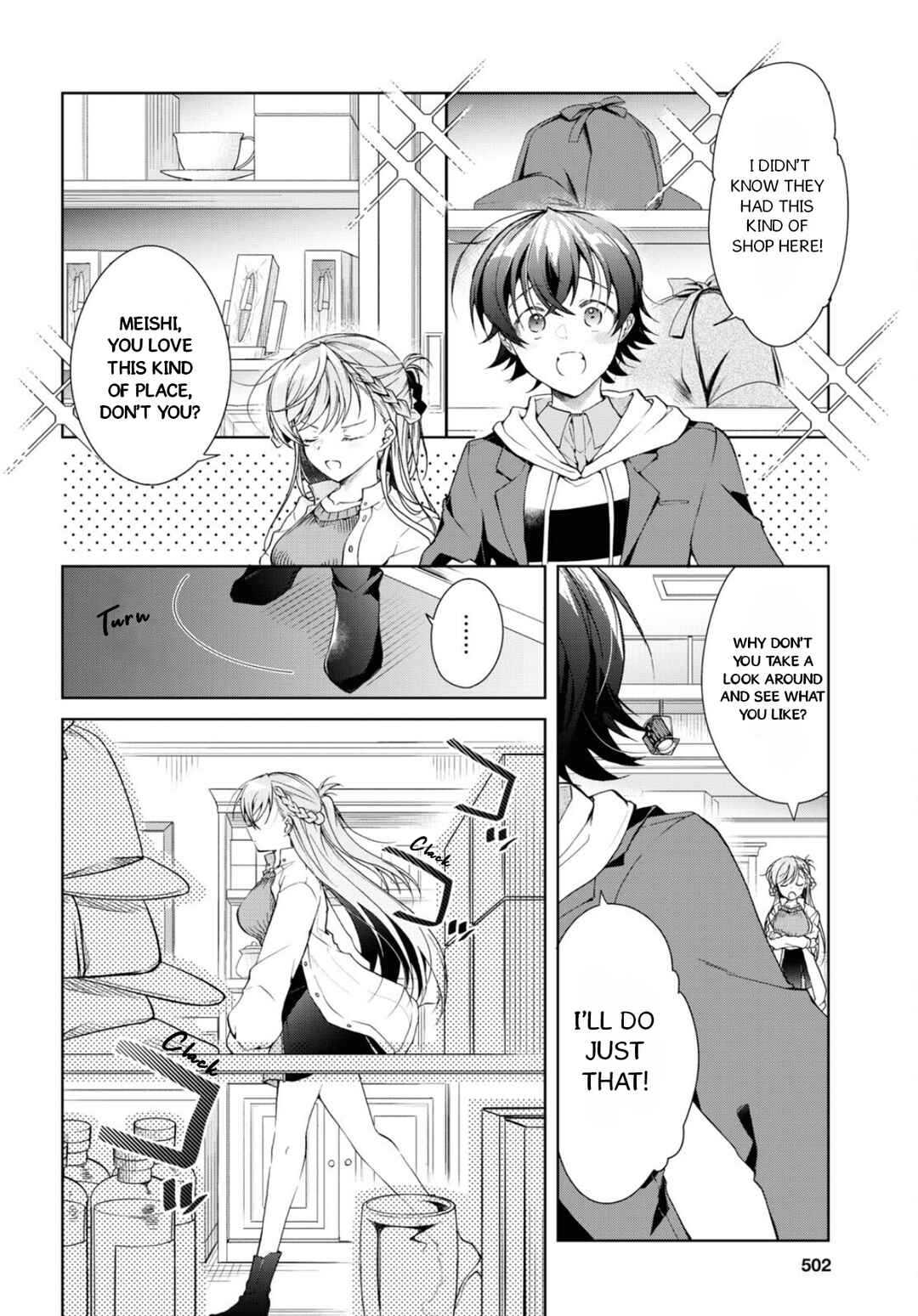 Isshiki-san wa Koi wo Shiritai. Chapter 36 - Page 11
