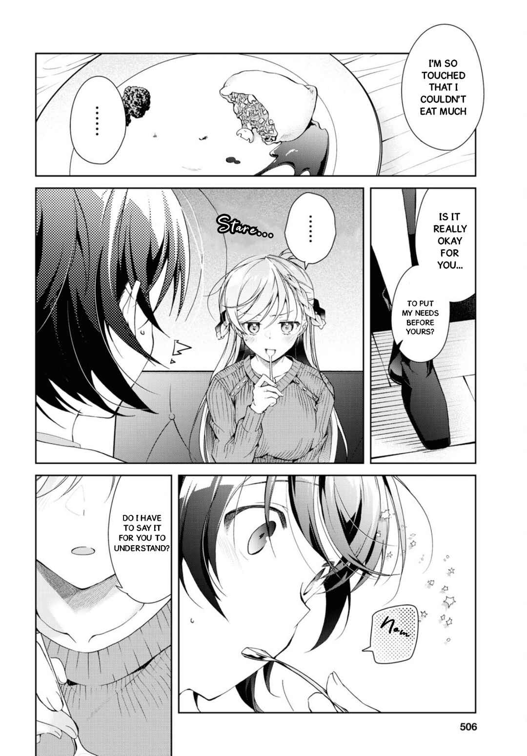 Isshiki-san wa Koi wo Shiritai. Chapter 36 - Page 15
