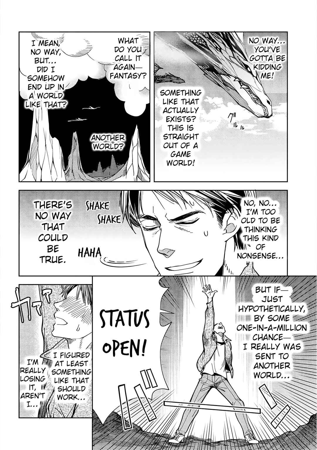 Ossan no Remake Bouken Nikki ~Autocamp kara Hajimaru Isekai Mankitsu Life~ Chapter 1 - Page 15