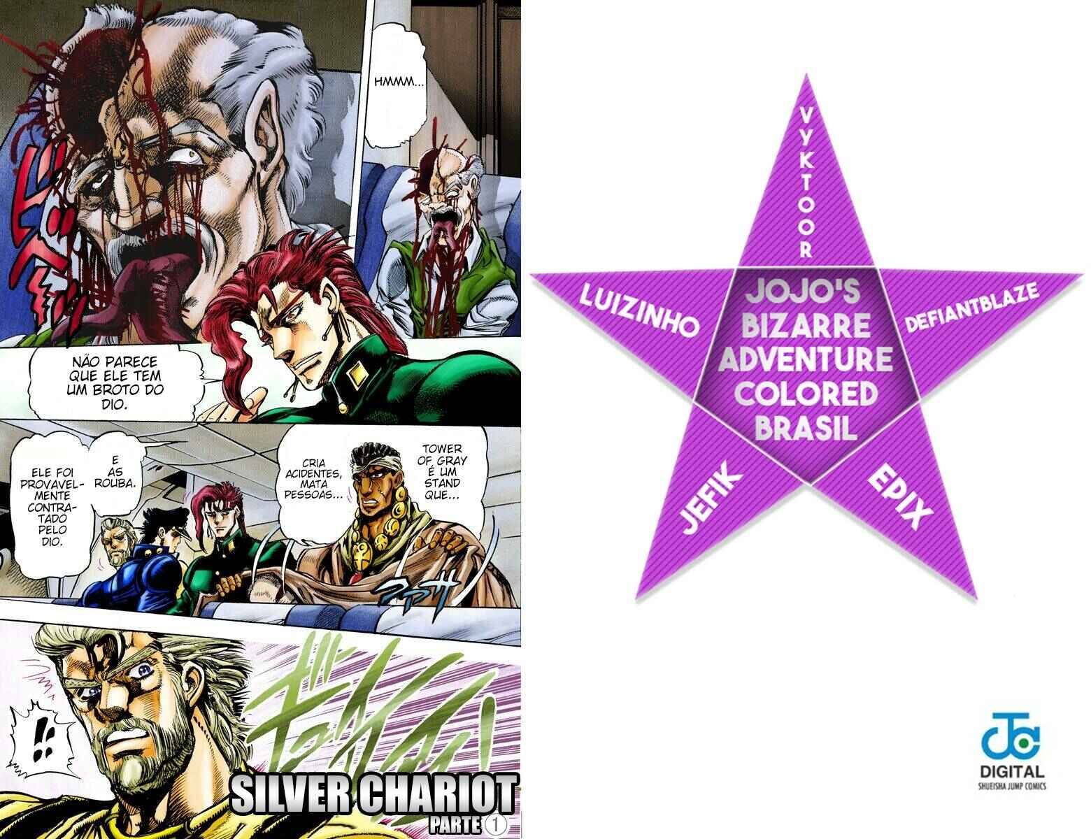 JoJo no Kimyou na Bouken: Part 3 - Stardust Crusaders Color-ban Chapter 11 - Page 2