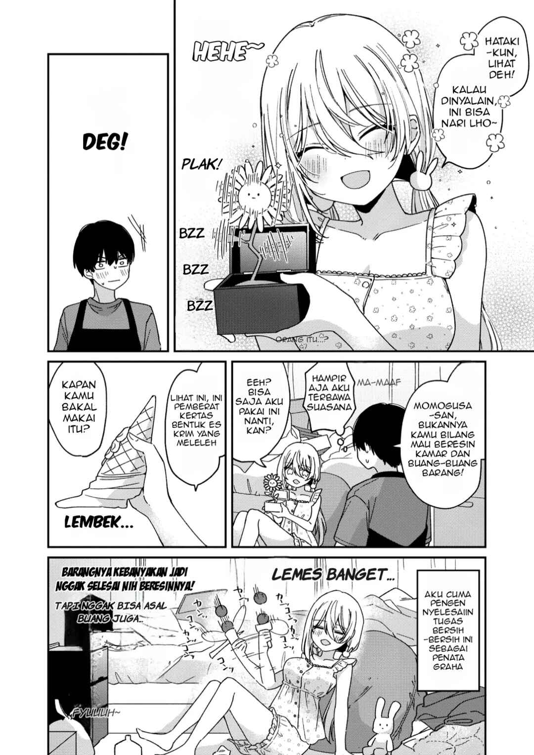 Momogusa-san ga Monogusa Sugiru!! Chapter 3 - Page 3