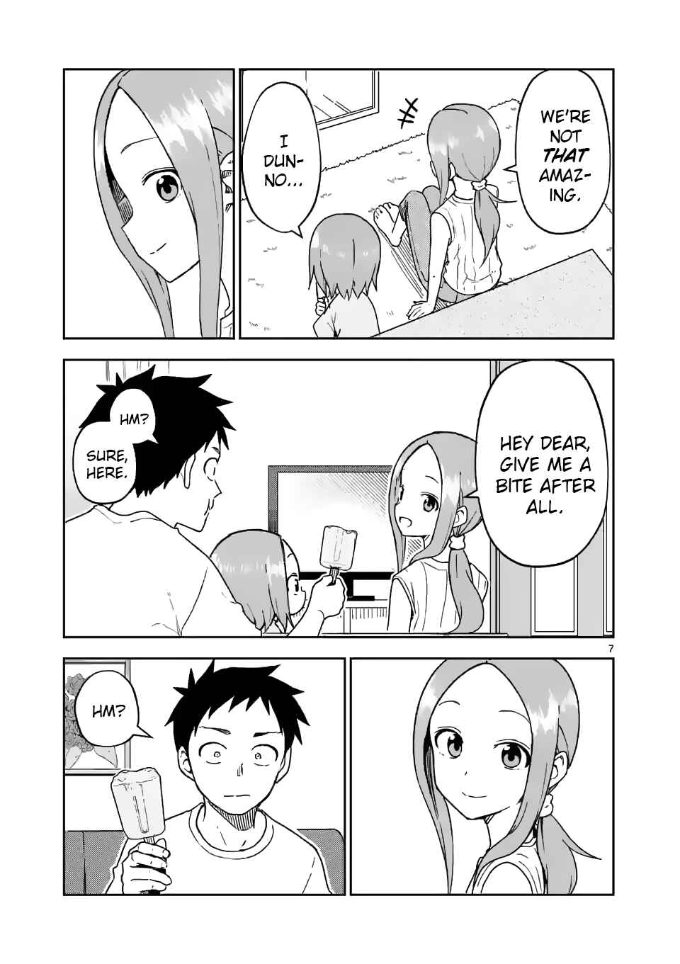 Karakai Jouzu no (Moto) Takagi-san Chapter 194 - Page 7