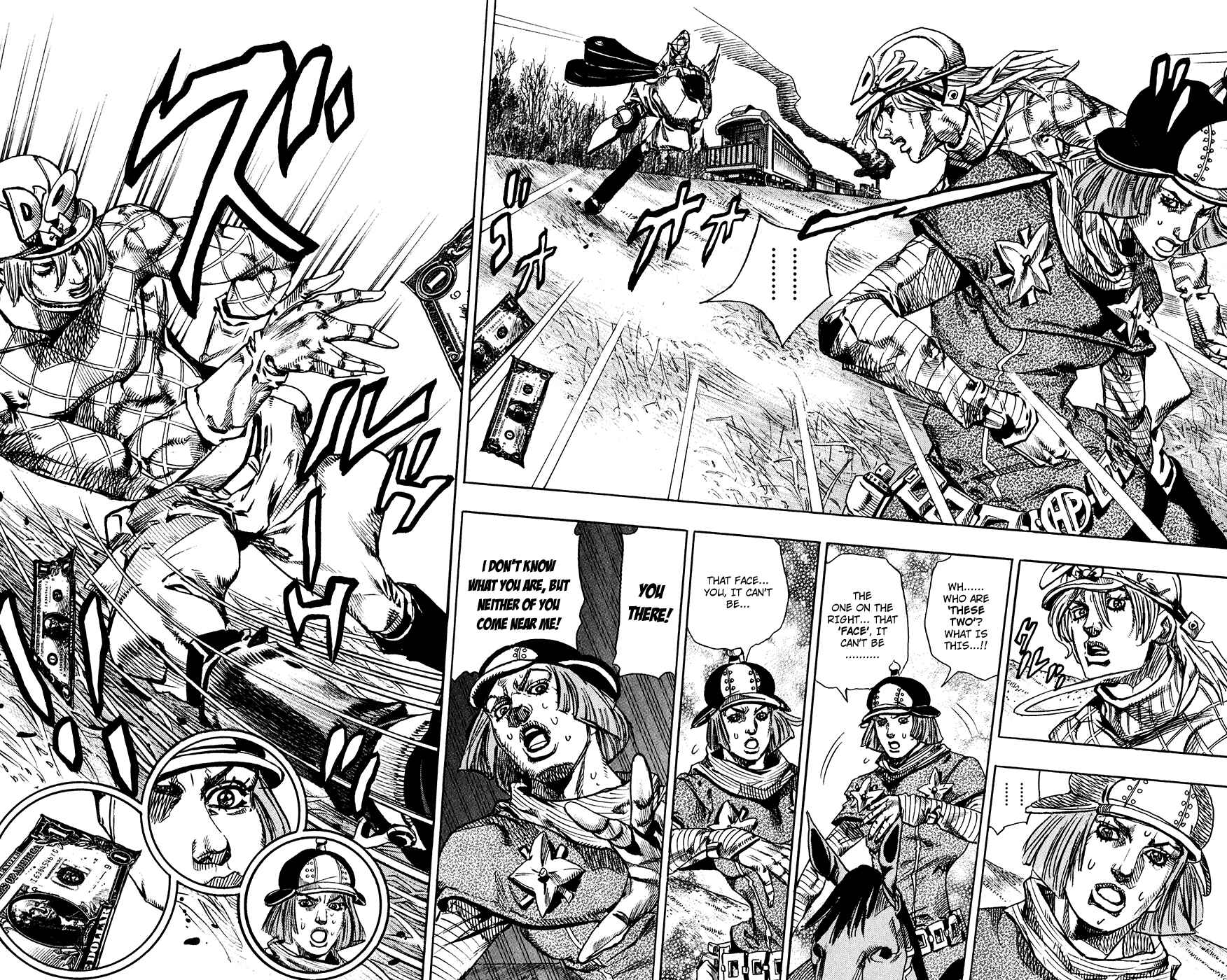 JoJo no Kimyou na Bouken: Part 7 - Steel Ball Run Chapter 74 - Page 28