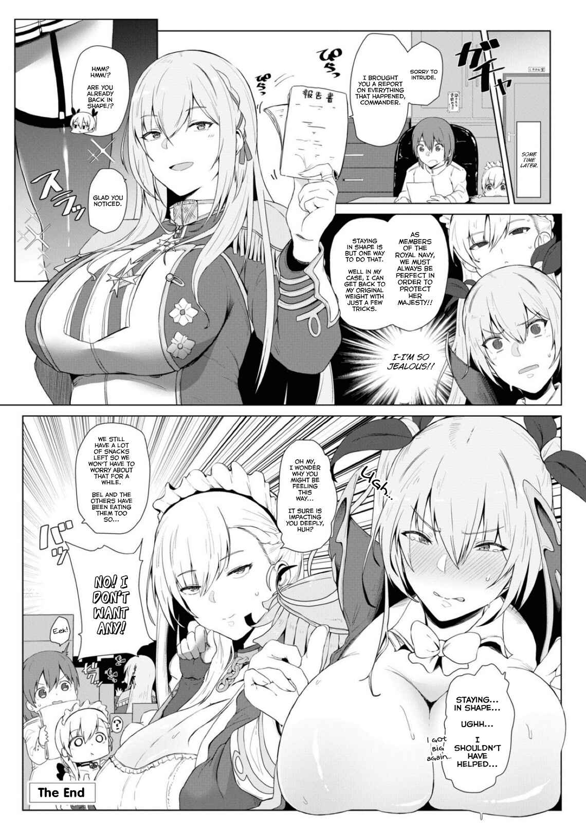 Azur Lane Comic Anthology Breaking!! Chapter 90 - Page 10