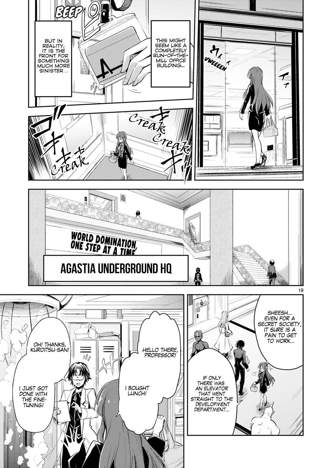 Kaijin Kaihatsubu no Kuroitsu-san Chapter 2 - Page 4